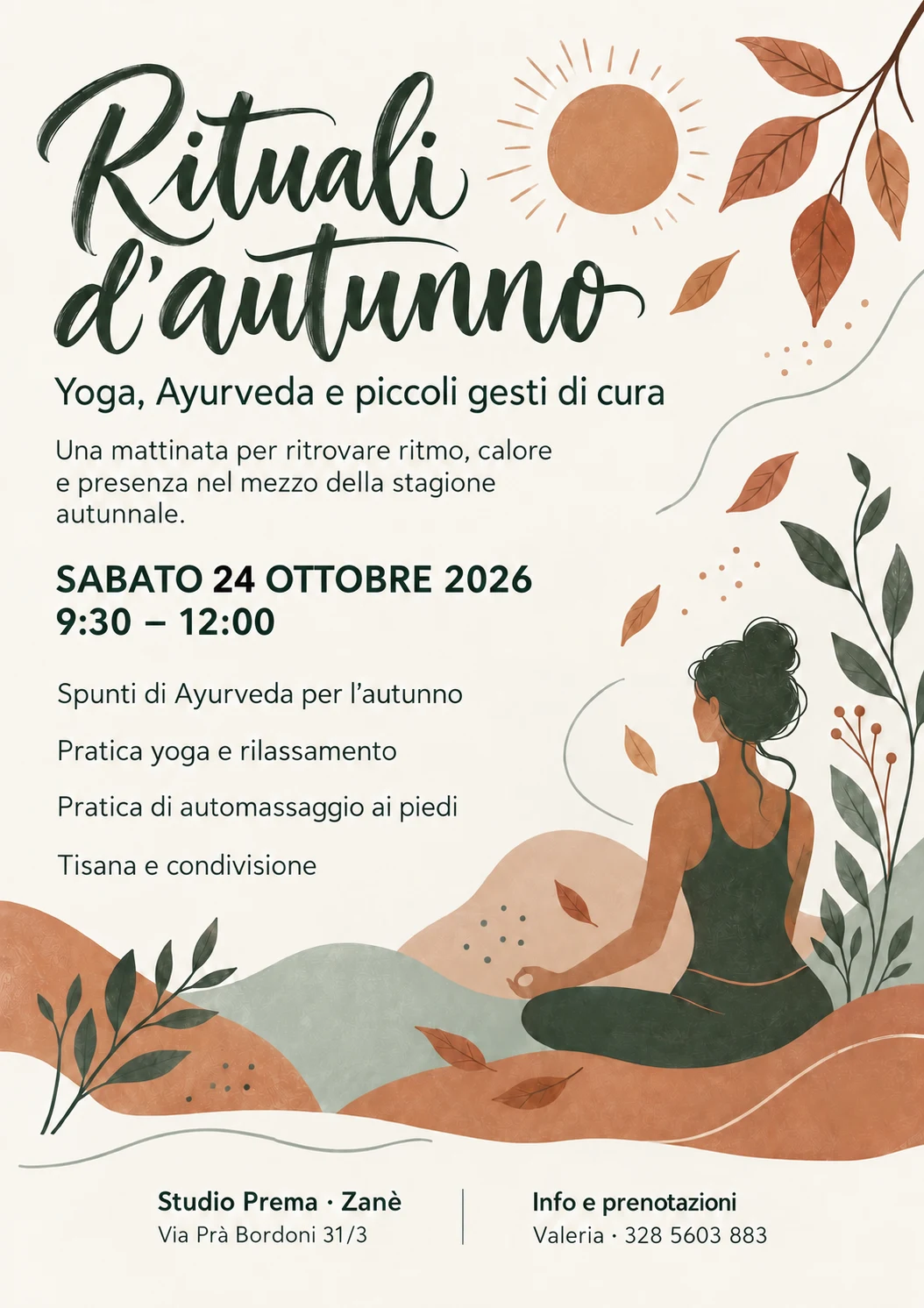 Volantino di Rituali d'autunno